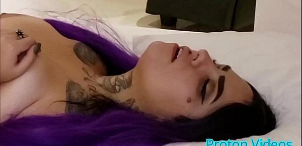  Casting converts into a Fetish Mini-Serie with Suicide Girl Alana Kralissa - Episode 5 Sucking her beautiful pussy till drink her nectar